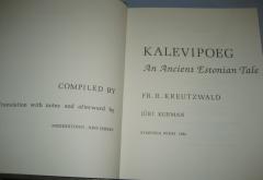 KALEVIPOEG An Ancient Estonian Tale
