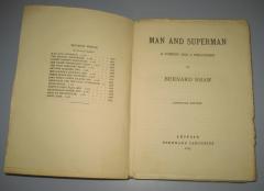 MAN AND SUPERMAN , by Bernard Shaw