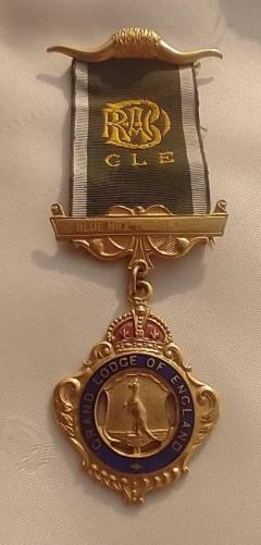 Velika Loža Engleske masonska medalja 1937